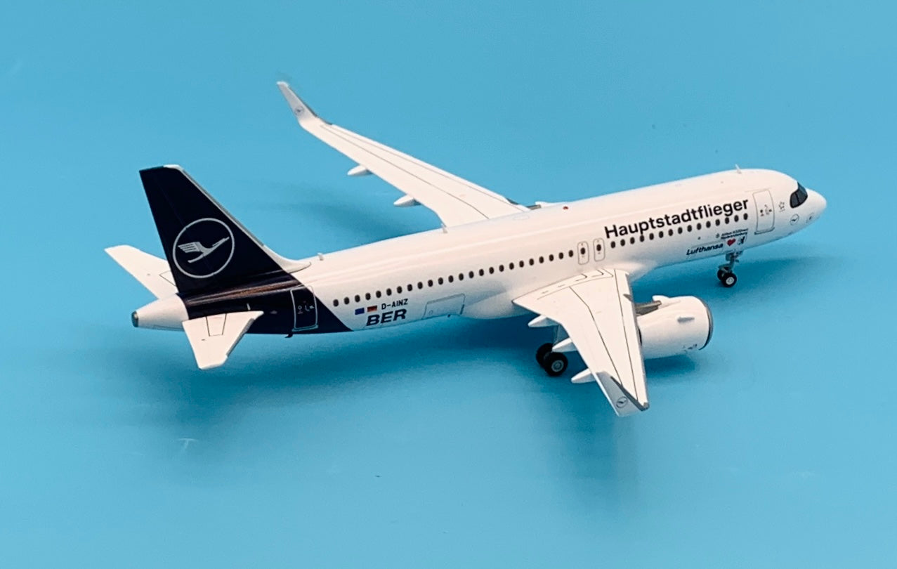 JC Wings 1/200 Lufthansa Airbus A320NEO Hauptstadtflieger D-AINZ 