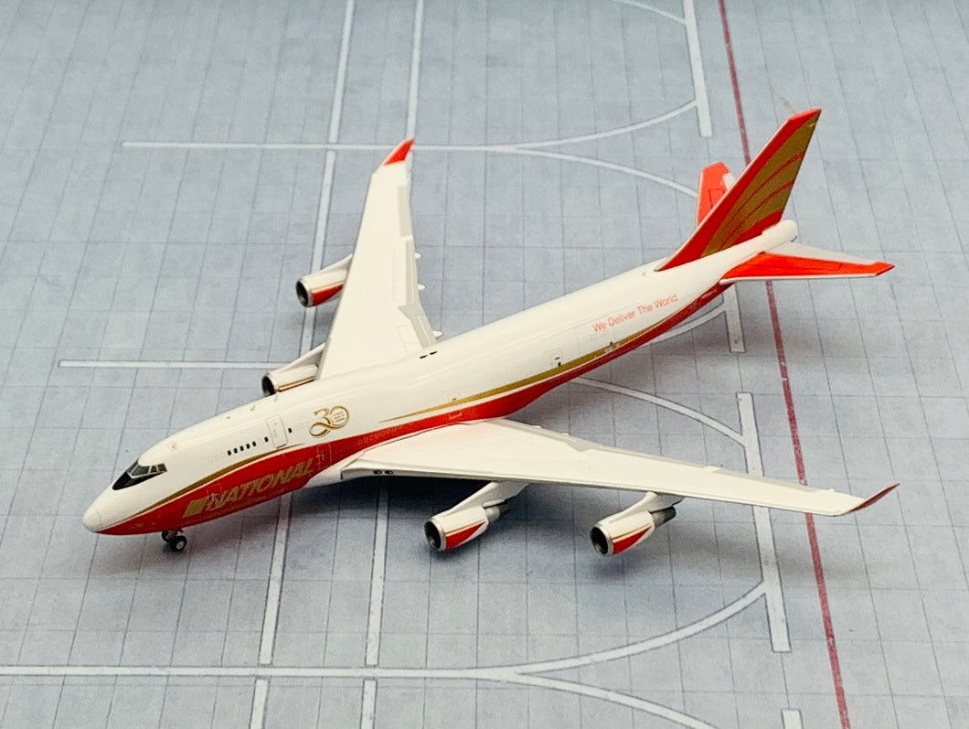 JC Wings 1/400 National Airlines Boeing 747-400BCF 30 Years N936CA