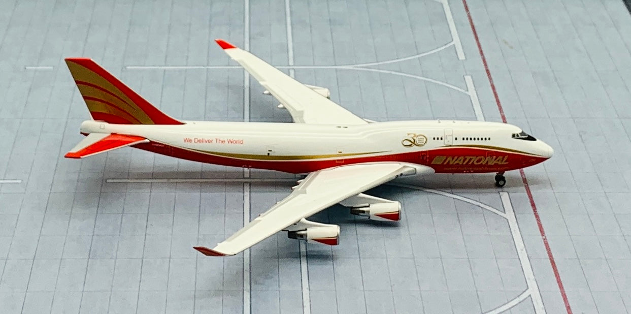 JC Wings 1/400 National Airlines Boeing 747-400BCF 30 Years