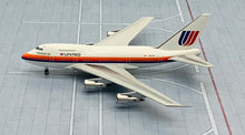 Load image into Gallery viewer, NG models 1/400 United Airlines Boeing 747SP N147UA Saul Bass &quot;Friendship One&quot; 07015
