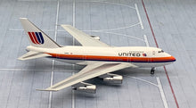 Load image into Gallery viewer, NG models 1/400 United Airlines Boeing 747SP N140UA Saul Bass 07013
