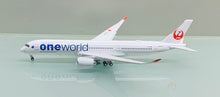 Load image into Gallery viewer, JC Wings 1/400 Japan Airlines JAL Airbus A350-900XWB OneWorld JA15XJ flaps down
