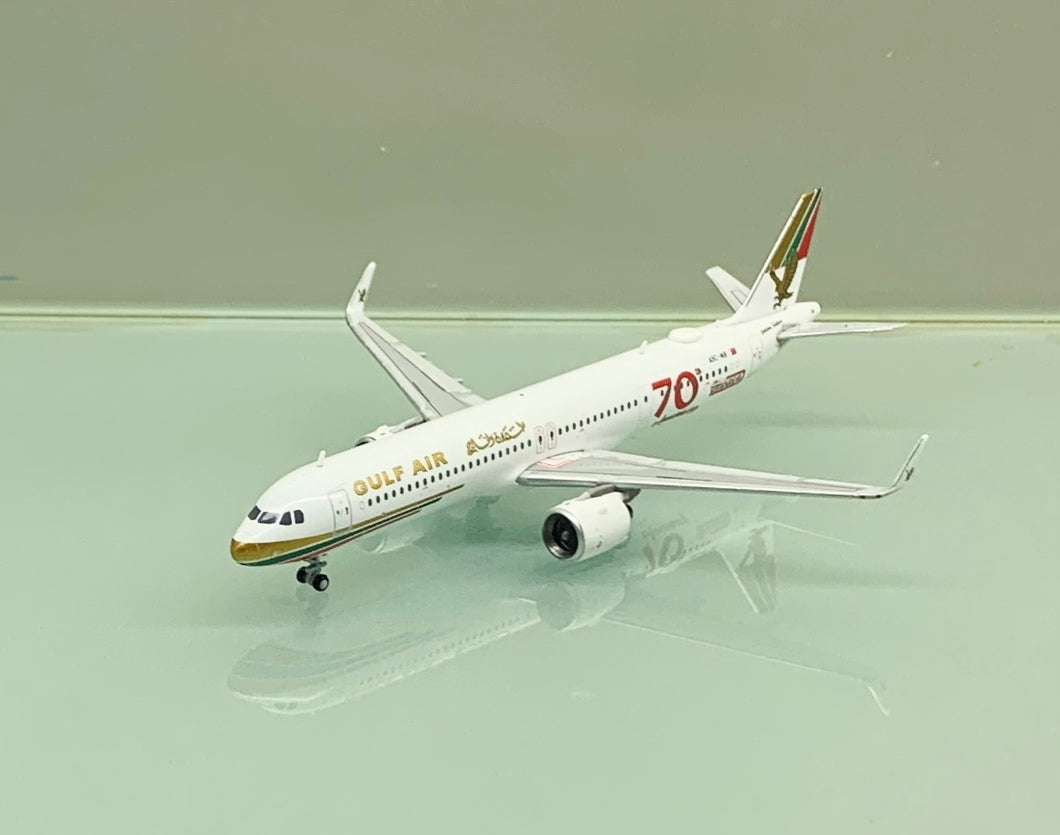 JC Wings 1/400 Gulf Air Airbus A321NEO Retro A9C-NB