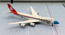 Load image into Gallery viewer, Gemini Jets 1/400 Cargolux Boeing 747-8F LX-VCF Not Without my mask Interactive Series
