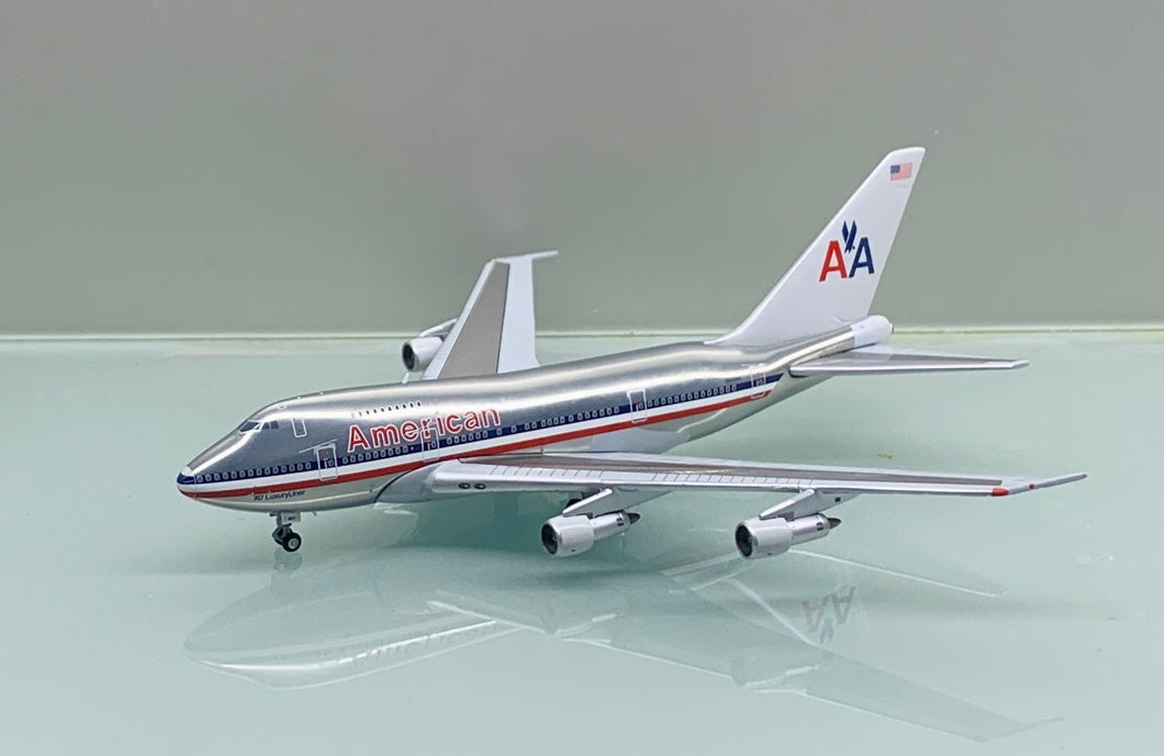 JC Wings 1/400 American Airlines Boeing 747SP Polished N601AA
