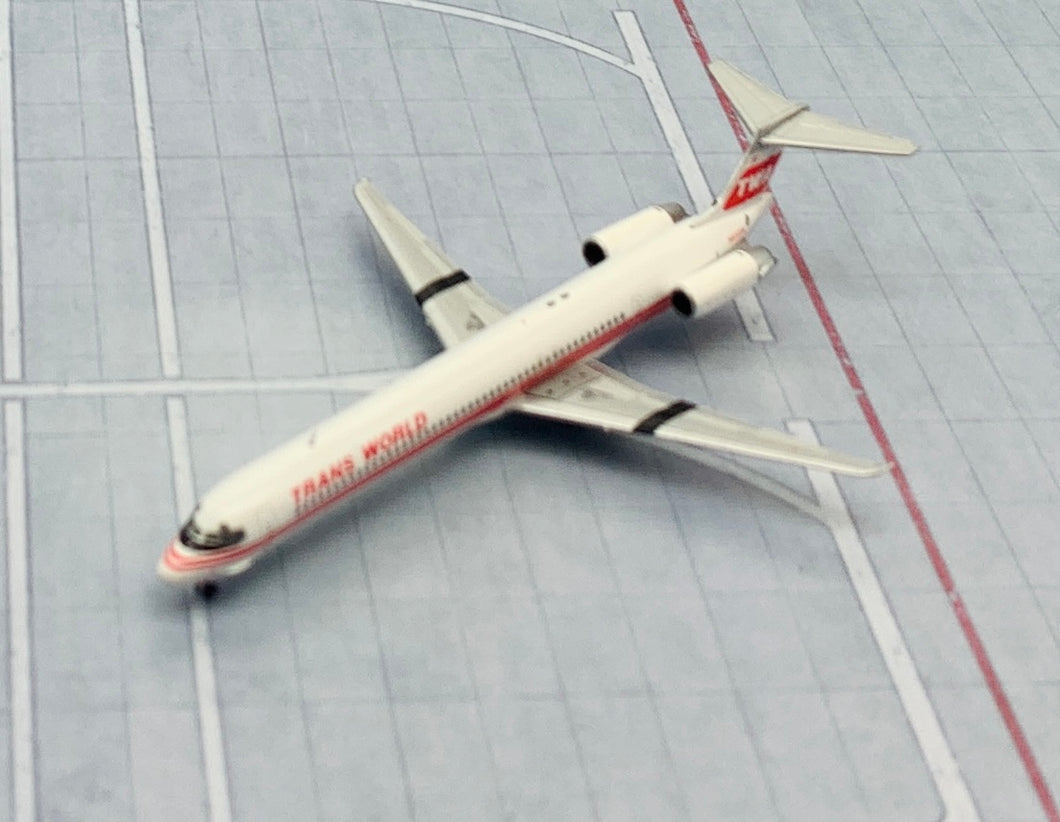 Gemini Jets 1/400 Trans World Airlines TWA McDonnell MD-80 N9303K