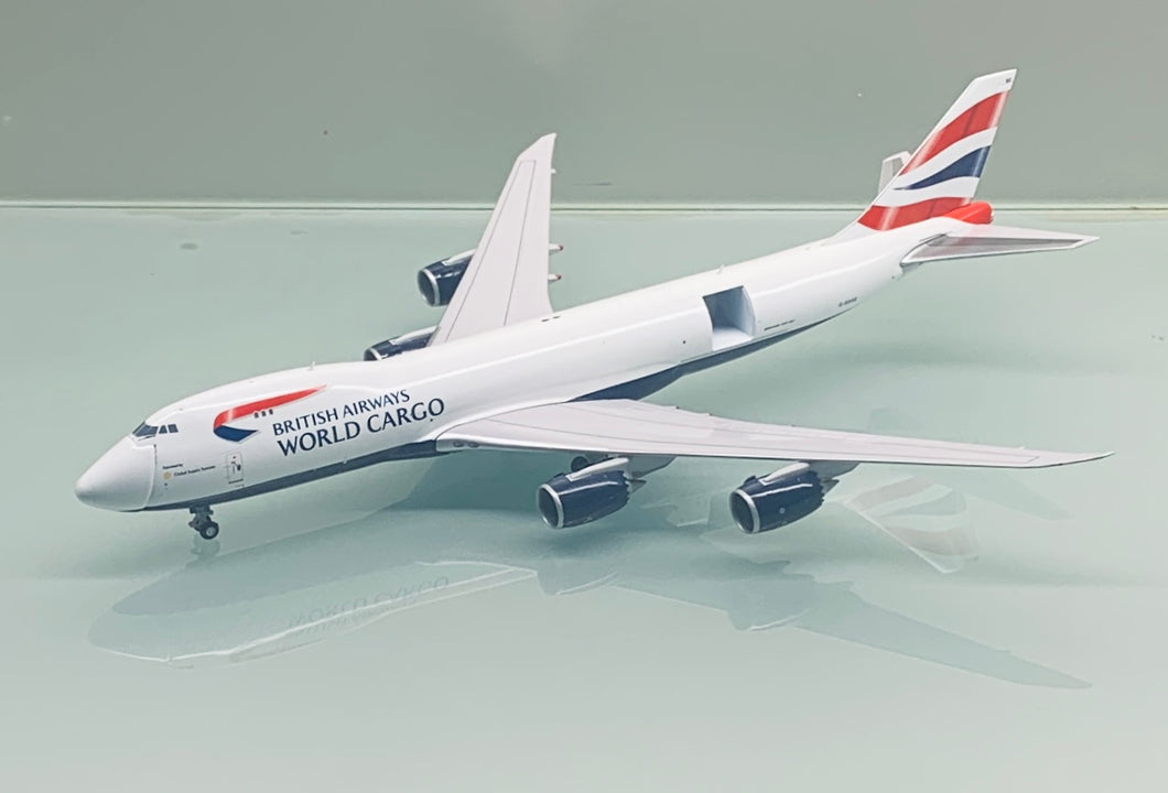 JC Wings 1/400 British Airways World Cargo Boeing 747-8F G-GSSE Interactive Series