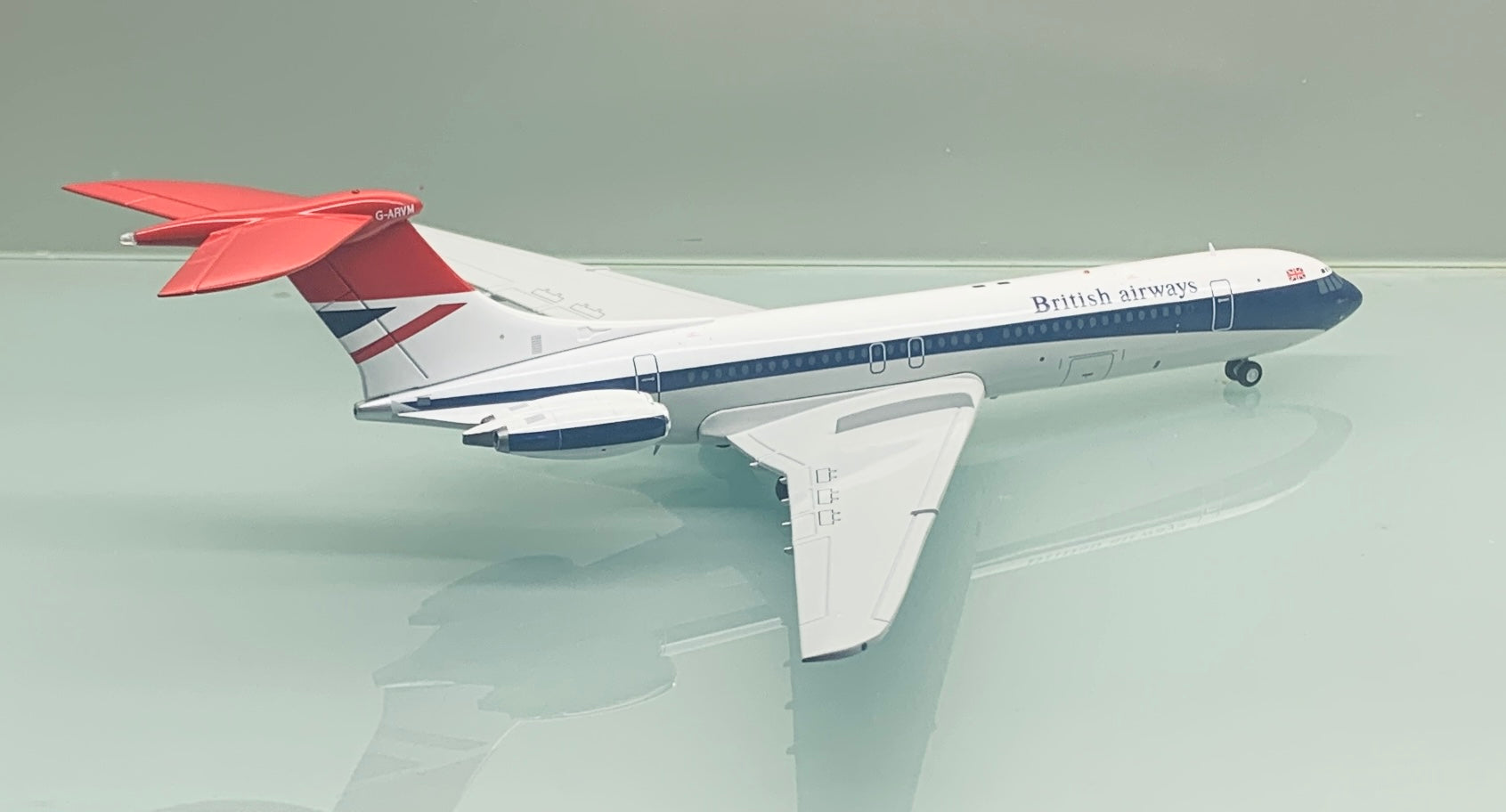 ❶　1/200　ブリティッシュエアウェイズ ヴィッカース VC10 G-ARVM ➀ 1/200 ブリティッシュエアウェイズ ヴィッカース VC10 G-ARVM