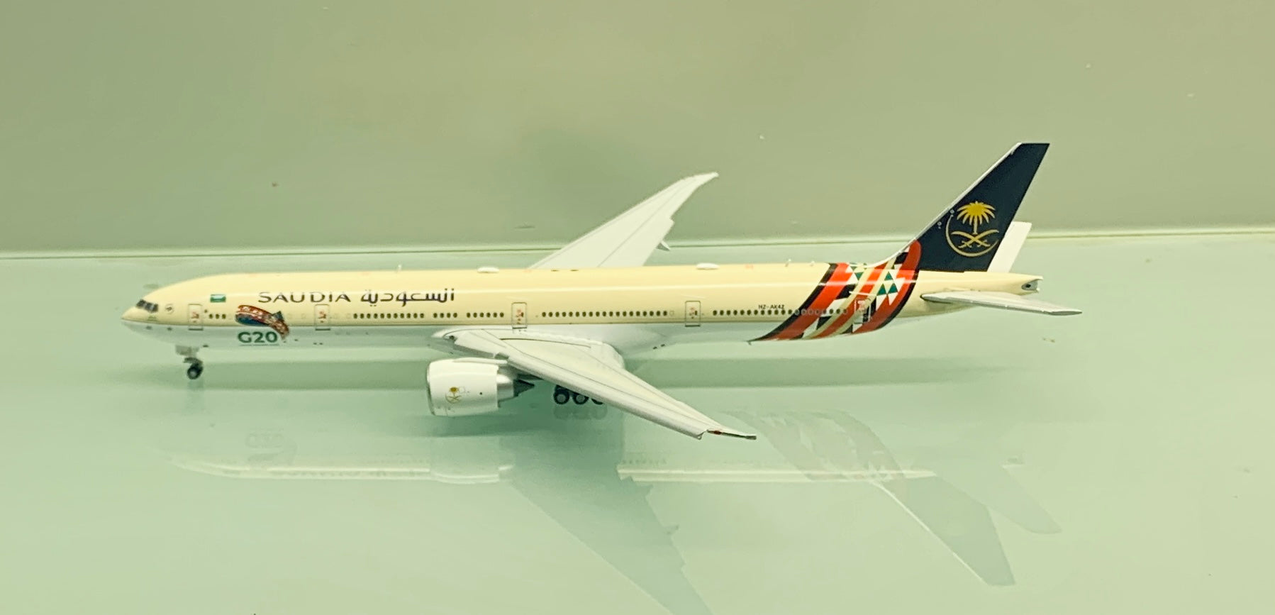 JC Wings 1/400 Saudi Arabian Airlines Boeing 777-300ER G20 HZ-AK42 
