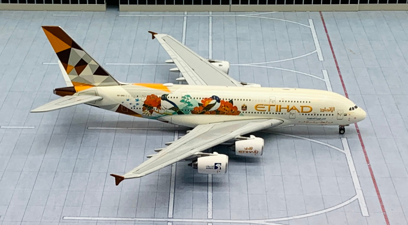 JC Wings 1/400 Etihad Airways Airbus A380 A6-APD Choose South