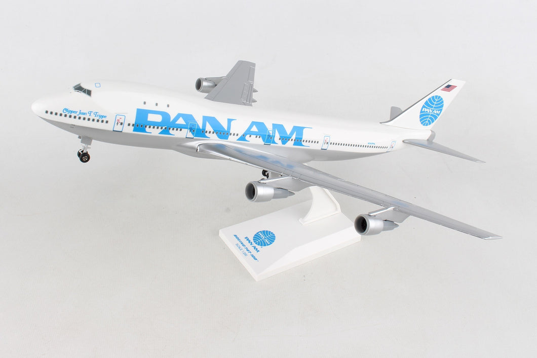 Skymarks 1/200 Pan Am American Boeing 747-100 N747PA Juan Trippe snap fit model