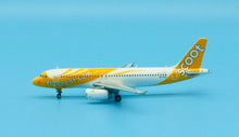 Load image into Gallery viewer, JC Wings 1/400 Scoot Airbus A320-200 9V-TAZ
