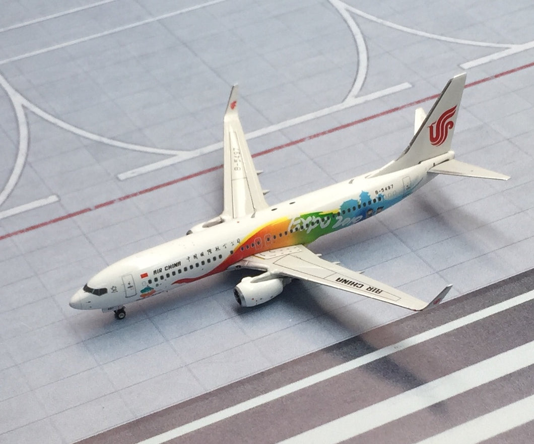Phoenix 1/400 Air China Boeing 737-800 B-5497 Expo 2019