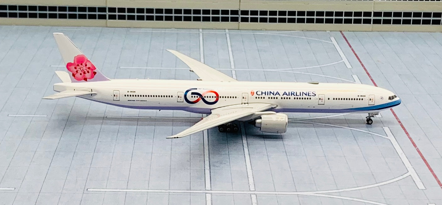 Phoenix 1/400 China Airlines Taiwan Boeing 777-300ER 60th B-18006 – First  Class Collectables