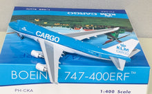 Load image into Gallery viewer, Phoenix 1/400 KLM Royal Dutch Airlines Cargo Boeing 747-400 PH-CKA
