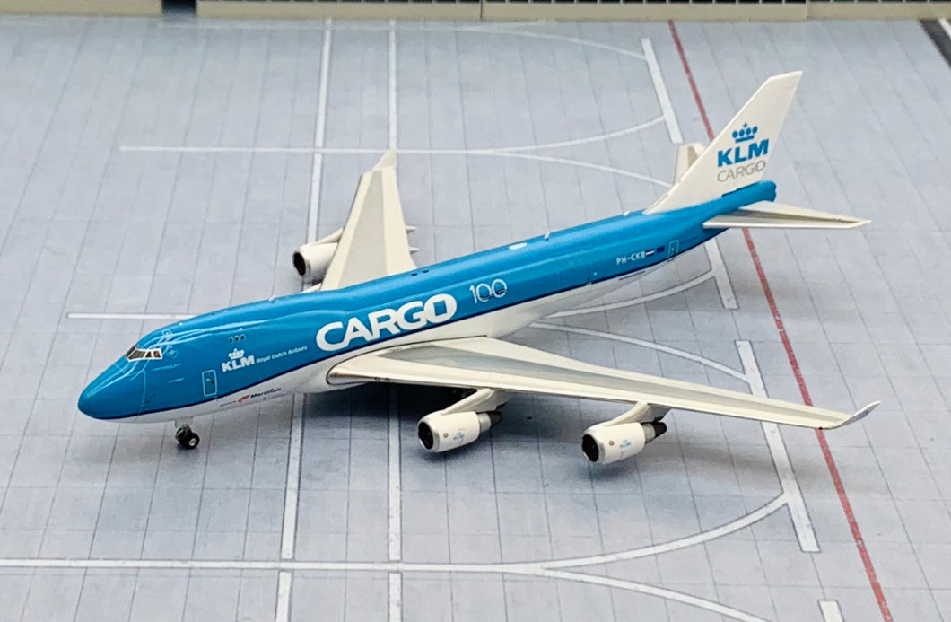 Phoenix 1/400 KLM Cargo Boeing 747-400 PH-CKB 100 years