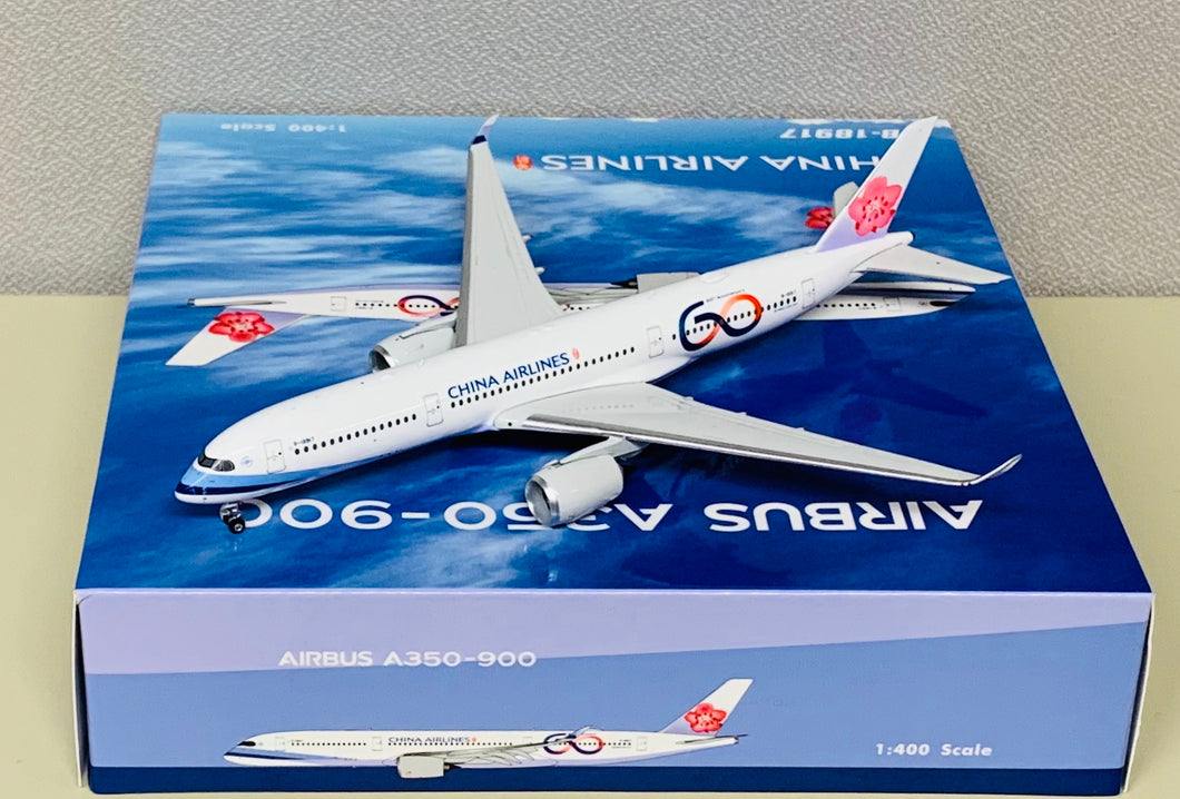 Phoenix 1/400 China Airlines Taiwan Airbus A350-900 B-18917 60 years