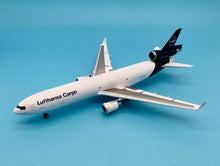 Load image into Gallery viewer, Gemini Jets 1/200 Lufthansa Cargo McDonnell Douglas MD-11F D-ALCD
