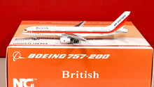 Load image into Gallery viewer, NG models 1/400 British Airways Boeing 757-200 G-BKRM Air Europe livery 53076
