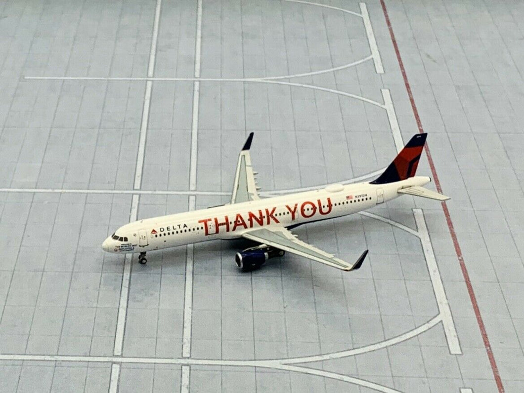 NG models 1/400 Delta Airlines Airbus A321-200 N391DN Thank You miniature 13018