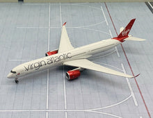 Load image into Gallery viewer, Phoenix 1/400 Virgin Atlantic Airbus A350-1000 Rain Bow G-VPRD metal model
