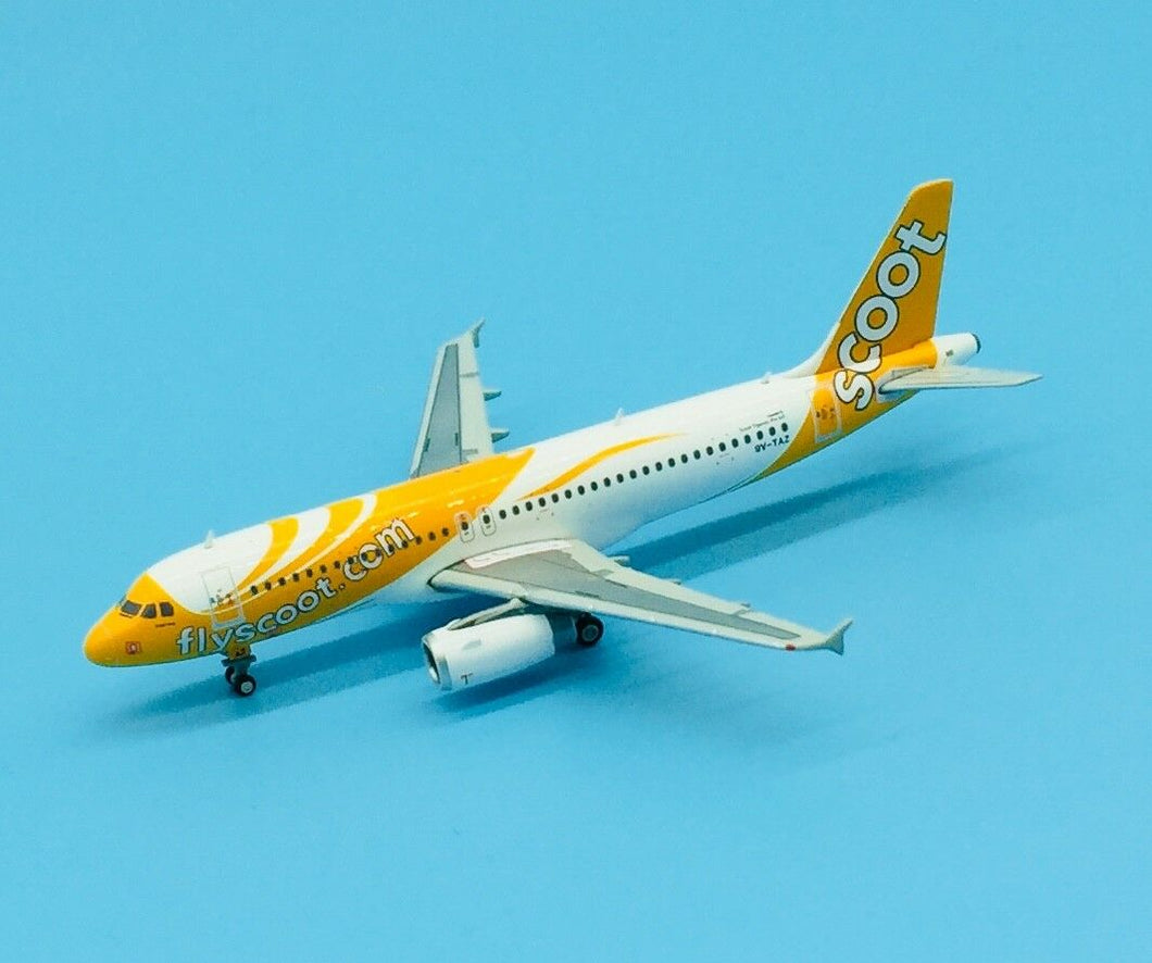 JC Wings 1/400 Scoot Airbus A320-200 9V-TAZ