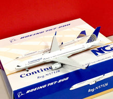 Load image into Gallery viewer, NG models 1/400 Continental Airlines Boeing 757-200 N17126
