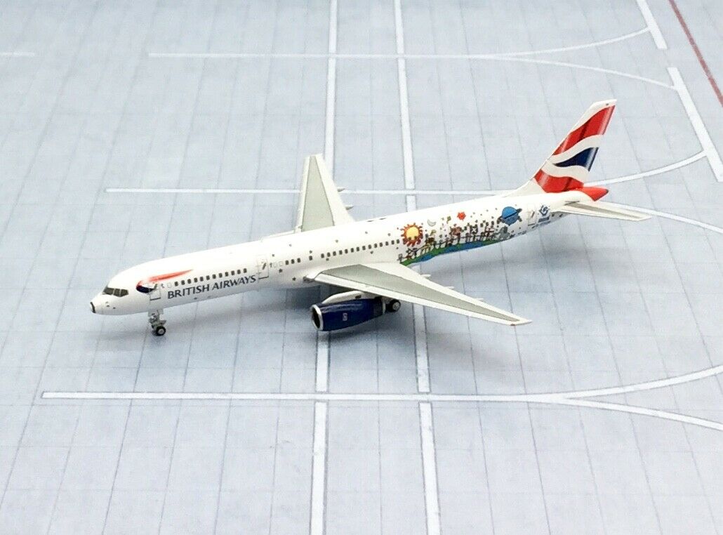 NG model 1/400 British Airways Boeing 757-200 G-CPEM Blue Peter