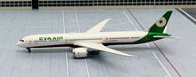 Load image into Gallery viewer, JC Wings 1/400 Eva Air Taiwan Boeing 787-10 B-17801
