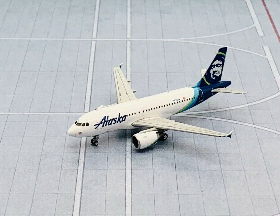 Gemini Jets 1/400 Alaska Airlines Airbus A319 N530VA