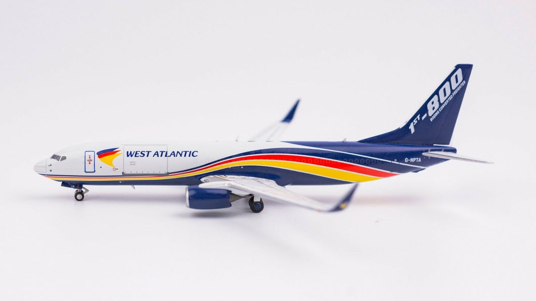 NG model 1/400 West Atlantic Boeing 737-800 BCF G-NPTA
