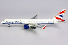 Load image into Gallery viewer, NG models 1/400 British Airways Boeing 757-200 F-HAVN Open Skies 53127
