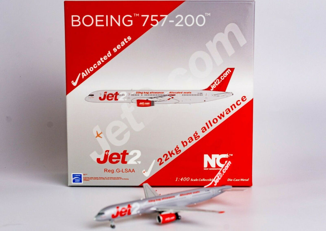 NG model 1/400 Jet2 Boeing 757-200 G-LSAA Great Package Holidays 53126