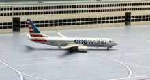 Load image into Gallery viewer, Gemini Jets 1/400 American Airlines Boeing 737-800 One World N837NN
