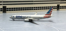 Load image into Gallery viewer, Gemini Jets 1/400 American Airlines Boeing 737-800 One World N837NN
