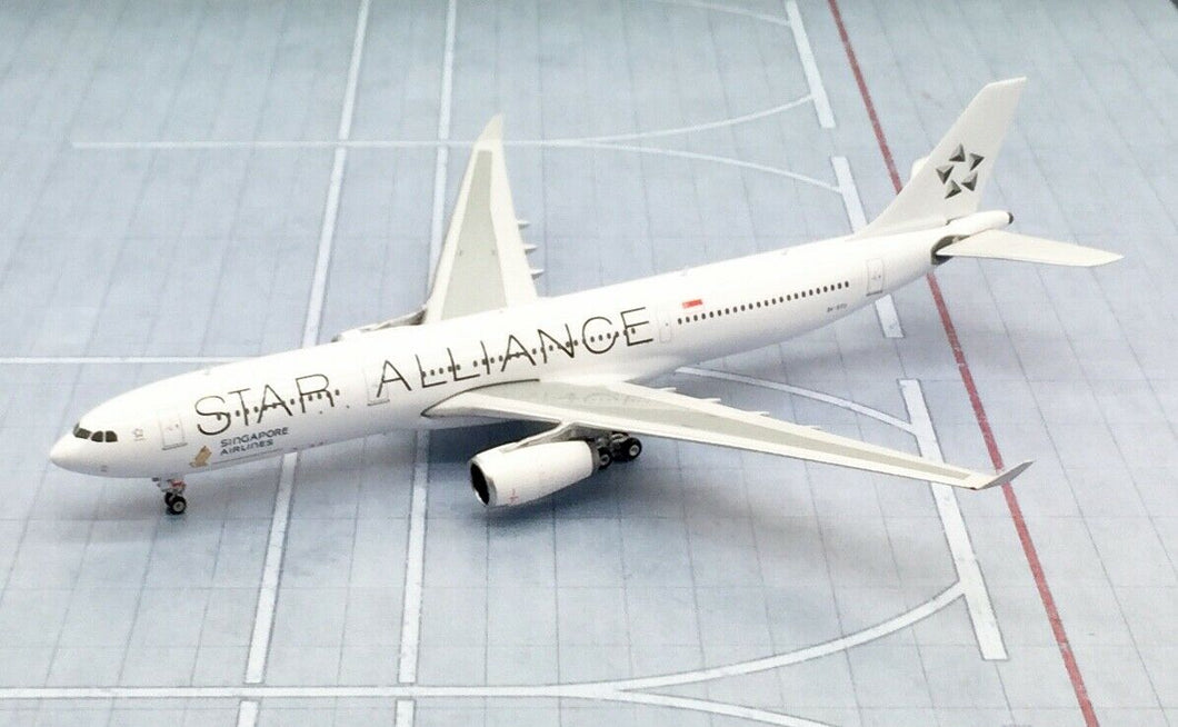 NG model 1/400 Singapore Airlines Airbus A330-300 Star Alliance 9V-STU