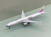 Load image into Gallery viewer, JC Wings 1/400 China Airlines Taiwan Boeing 777-300ER 60th B-18006
