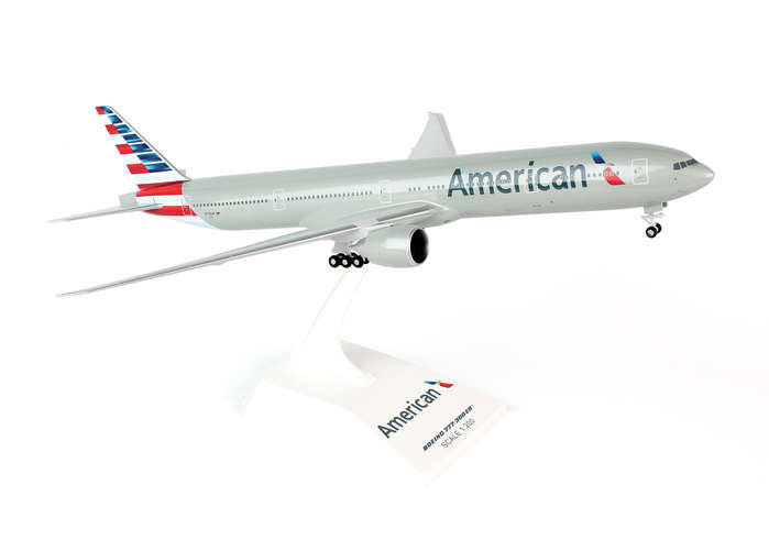 Skymarks 1/200 American Airlines Boeing 777-300ER Resin Snap Fit model